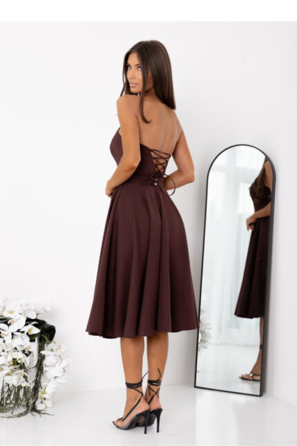 Sukienka Model Aurelia 011270. Czekolada - With You -2