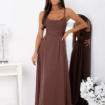 Sukienka Model Valeria 001170. Czekolada - With You -1