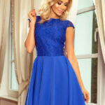 157-5 Sukienka MARTA z koronką - CHABROWA-1