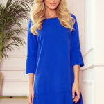 228-8 LUCY - plisowana wygodna sukienka - CHABROWA-1