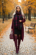 402-10 Wygodna sukienka nietoperz z długim rękawkiem - czarna-5