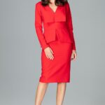 Sukienka Model K491 Red - Lenitif -1