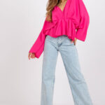 Bluzka Model DHJ-BZ-11979.67 Pink - Italy Moda -1