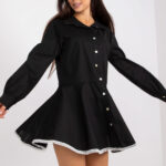 Sukienka Model DHJ-SK-6801.63P Black - Italy Moda -1