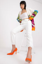 Spodnie Damskie Model DHJ-SP-15832.64 White - Italy Moda -1