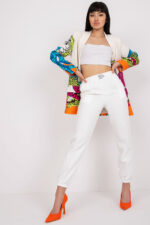 Spodnie Damskie Model DHJ-SP-15832.64 White - Italy Moda -2