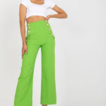 Spodnie Damskie Model DHJ-SP-16008.01X Light Green - Italy Moda -1