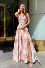 Sukienka Model 245-17 Brzoskwinia - Bicotone -1