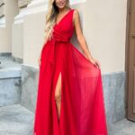 Sukienka Model 248-02 Red - Bicotone -1