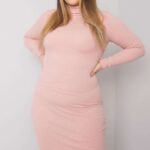 Sukienka Model RV-SK-R5133.07P Light Pink - Rue Paris -1