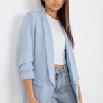 Marynarka Model DHJ-MA-7684.15P Light Blue - Italy Moda -1