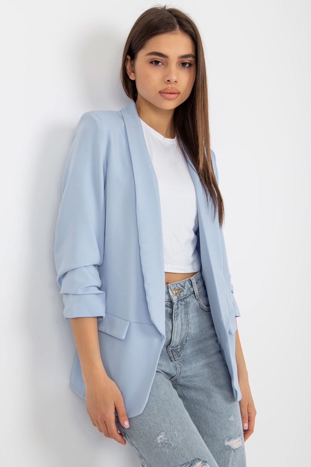 Marynarka Model DHJ-MA-7684.15P Light Blue - Italy Moda -1 Marynarka Model DHJ-MA-7684.15P Light Blue - Italy Moda -1