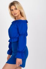 Bluzka Model WN-BZ-3108.53 Cobalt - Rue Paris -4