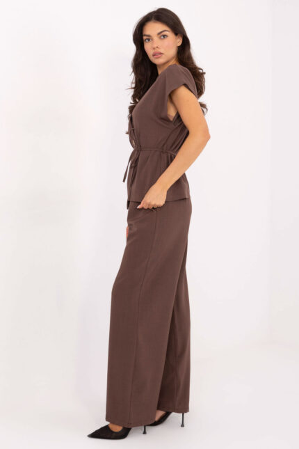 Spodnie Komplet Model IT-KMPL-21029.78 Brown - Italy Moda -2