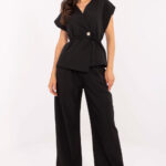 Spodnie Komplet Model IT-KMPL-21029.78 Black - Italy Moda -1