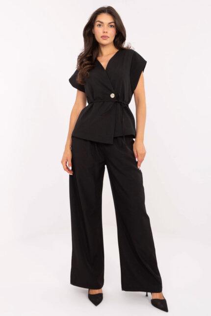 Spodnie Komplet Model IT-KMPL-21029.78 Black - Italy Moda -1