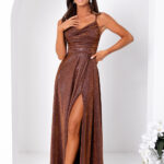 Sukienka Model Valeria Lux 001171. Czekolada - With You -1