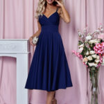 Sukienka Model Tifani 001140. 7/8 Navy - With You -1