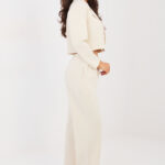 Spodnie Komplet Model IT-KMPL-22202.89 Light Beige - Rue Paris -1
