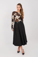 Spódnica Model IT-SD-18760.69 Black - Rue Paris -1