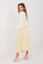 Spódnica Model IT-SD-18760.69 Light Yellow - Rue Paris -2