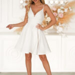 Sukienka Model 340-04 Ecru - Bicotone -1