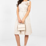 Sukienka Model IT-SK-21861.86 Light Beige - Rue Paris -1
