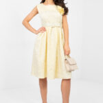 Sukienka Model IT-SK-21861.86 Light Yellow - Rue Paris -1