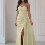 Sukienka Model 342-14 Yellow - Bicotone -1