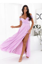 Sukienka Model Walentina Cekin 0011175. Lila - With You -2