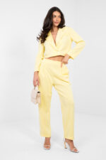 Spodnie Komplet Model IT-KMPL-22255.20 Light Yellow - Rue Paris -2