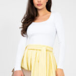 Bluzka Model RV-BZ-A1193.26 White - Rue Paris -1