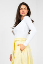 Bluzka Model RV-BZ-A1193.26 White - Rue Paris -2