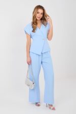 Spodnie Komplet Model IT-KMPL-21029.96 Light Blue - Rue Paris -1