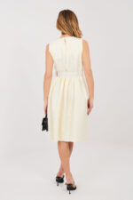 Sukienka Model IT-SK-21861.86 Ecru - Rue Paris -3