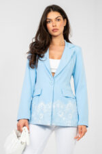 Marynarka Model IT-MA-60128.01 Light Blue - Factory Price -1