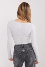 Bluzka Model WT-BZ-A1217.74 Light Grey - Factory Price -3