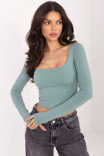 Bluzka Model WT-BZ-A1217.74 Pistacja - Factory Price -1