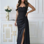 Sukienka Model342-06 Black - Bicotone -1